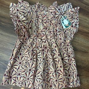 Oliphant Pintuck Blouse - NWT